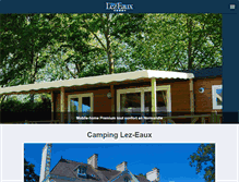 Tablet Screenshot of lez-eaux.com